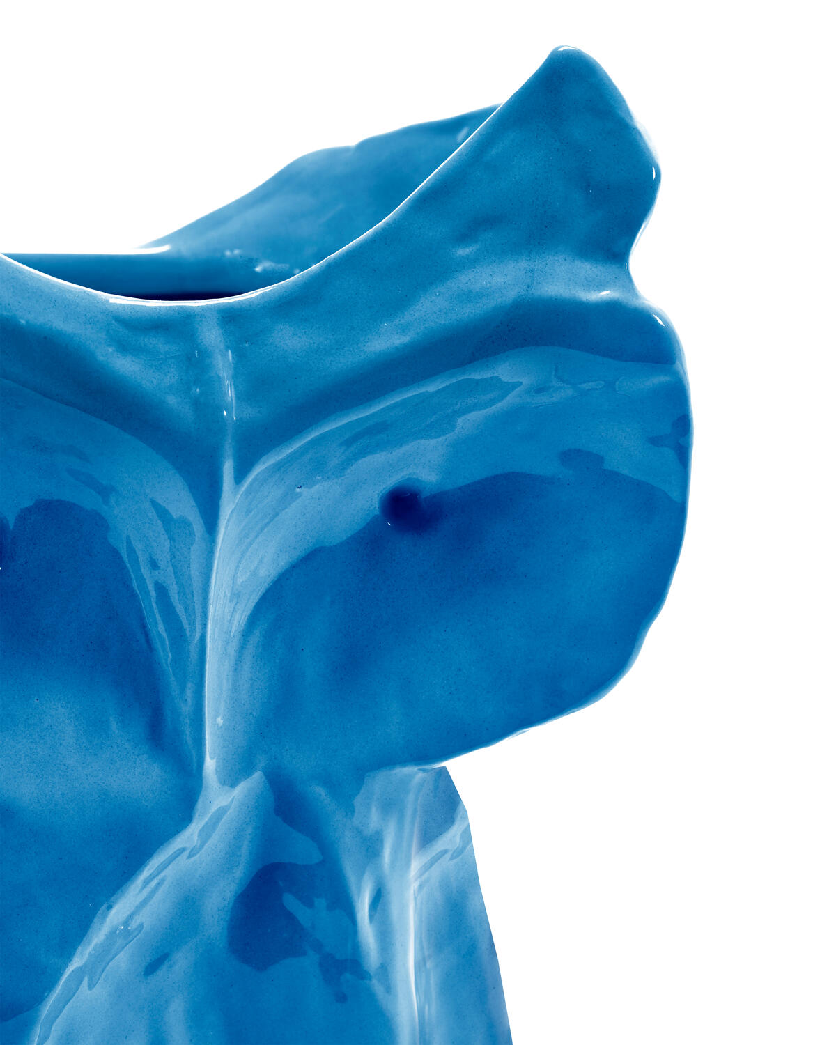 x Marni ugle vase, S - Blue after midnight